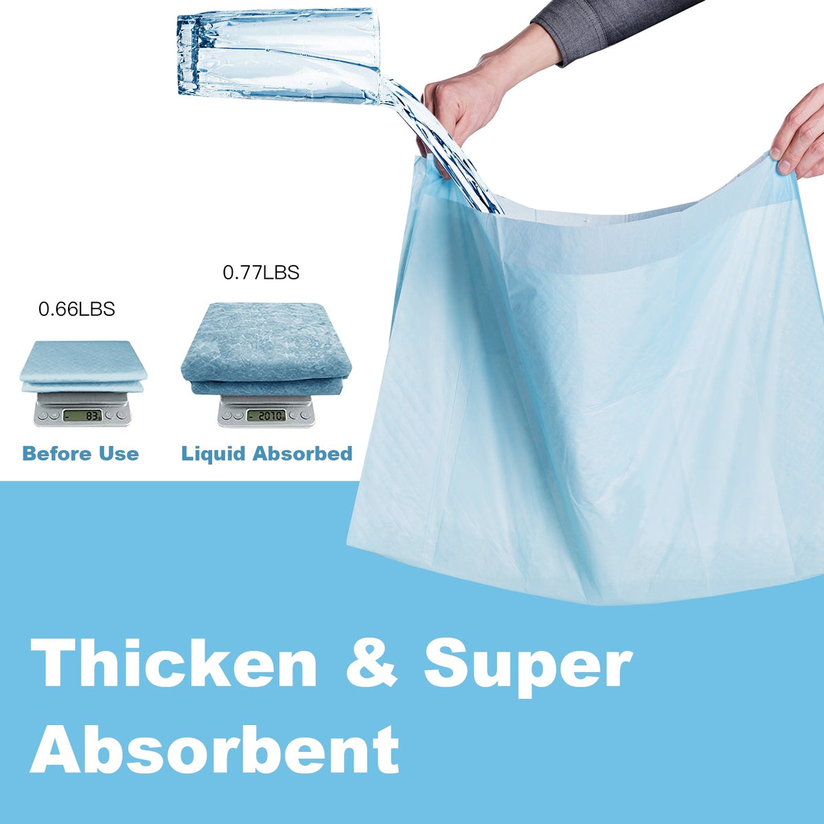 150 pieces 30 x 30 Inch Pet Wee Pee Piddle Pad