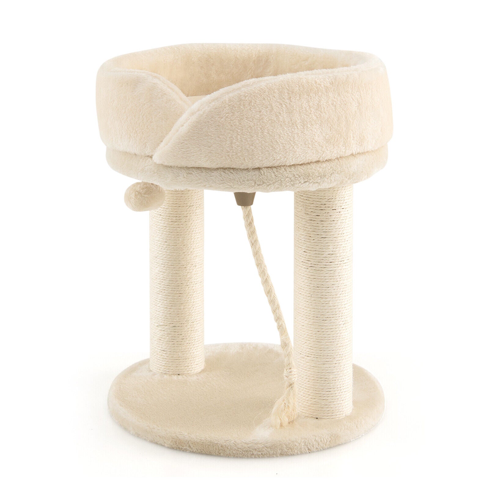 Cat Climbing Tree with Plush Perchs and Scratching Post
