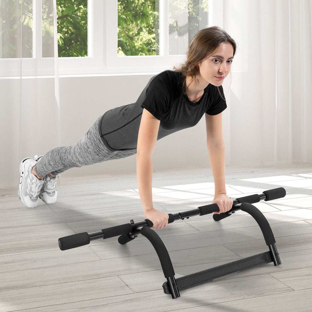 Multi-Grip Doorway Pull Up Bar with Foam Grips