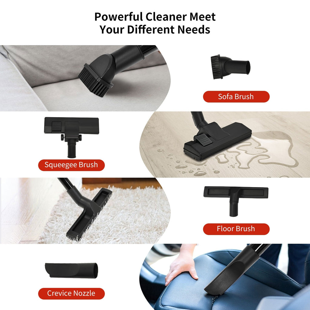 3 in 1 6.6 Gallon 4.8 Peak HP Wet Dry Vacuum Cleaner with Blower