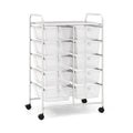 10-Drawer Rolling Storage Cart