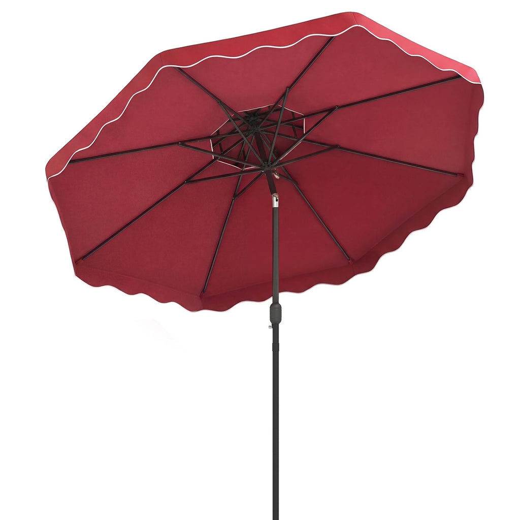 10 Ft Patio Umbrella with Push Button Tilt and Crank