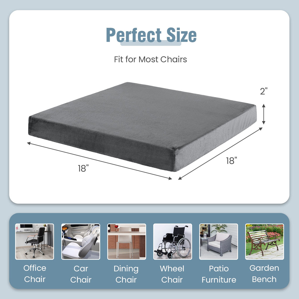 10 Pack Seat Cushions Gel Memory Foam for Back