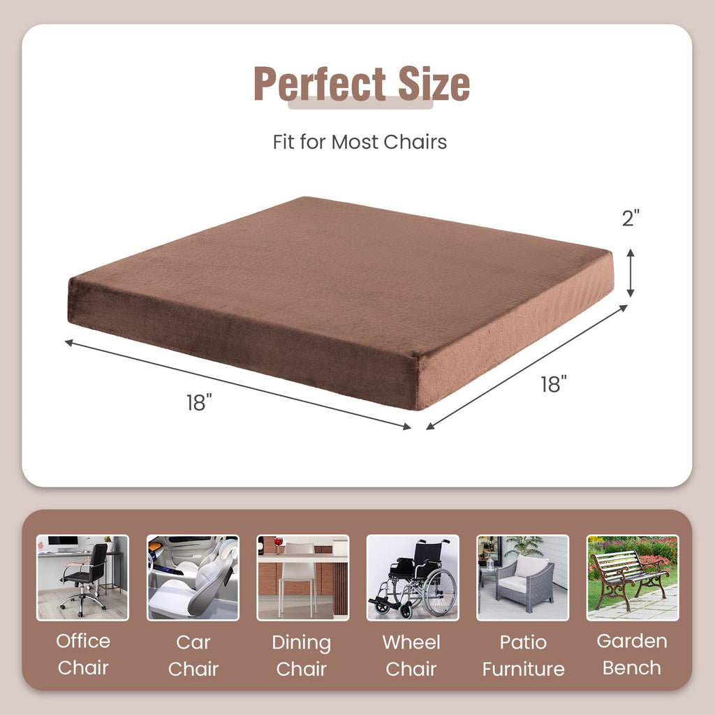 10 Pack Seat Cushions Gel Memory Foam for Back