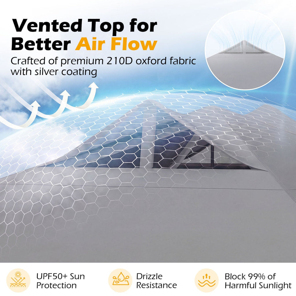 10 x 10 Feet Outdoor Commercial Pop up Canopy Tent