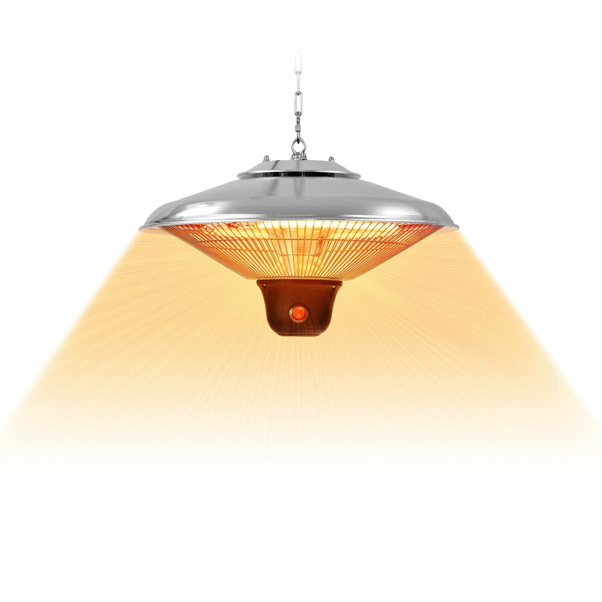 1500W Electric Hanging Ceiling Mounted Infrared Heater with Remote Control