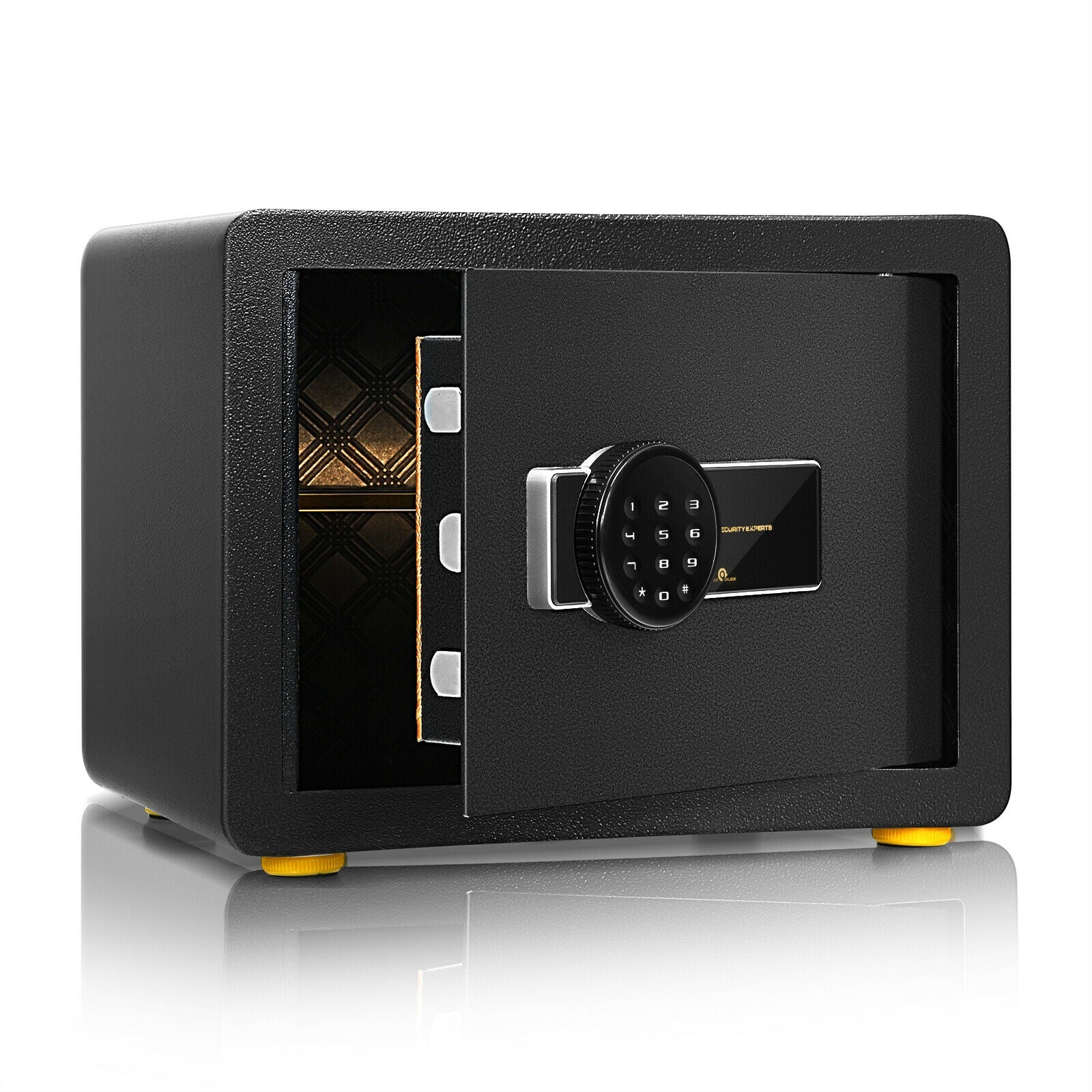 1.0 cu ft Fireproof Waterproof Electronic Safe Box with Digital Keypad and Key