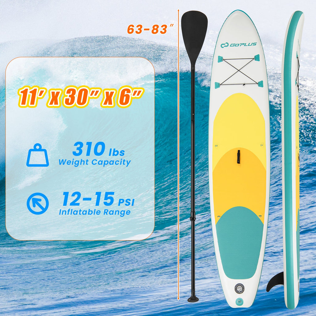 11 Feet Premium SUP Inflatable Stand Up Paddle Board-L