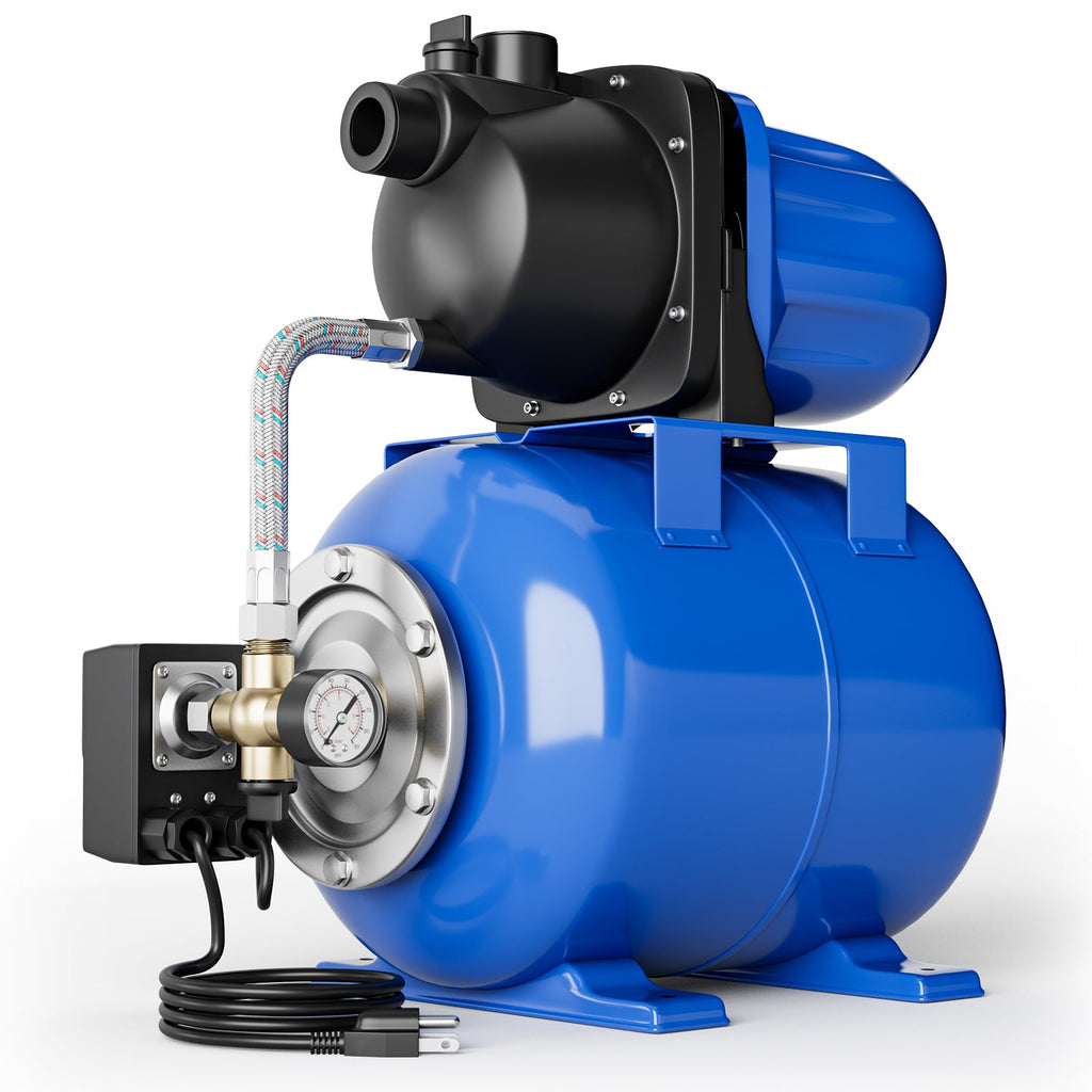 1200 W Garden Water Pump Shallow Well Pressurized Irrigation