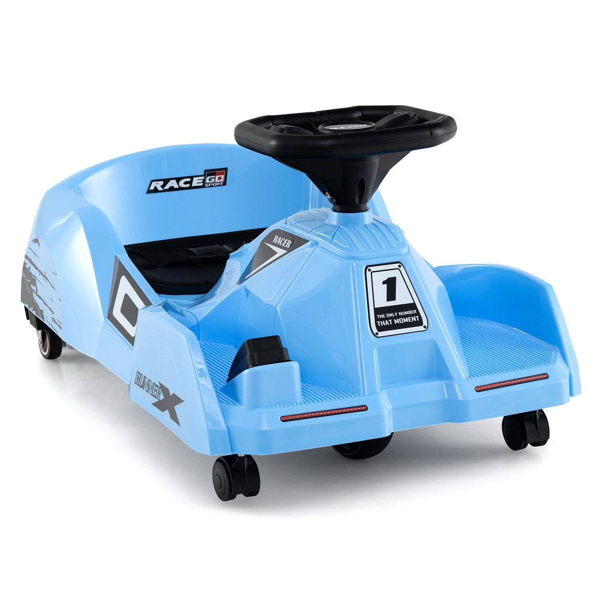12V Electric Cleaning Go Kart with Detachable Mop and Remote Control