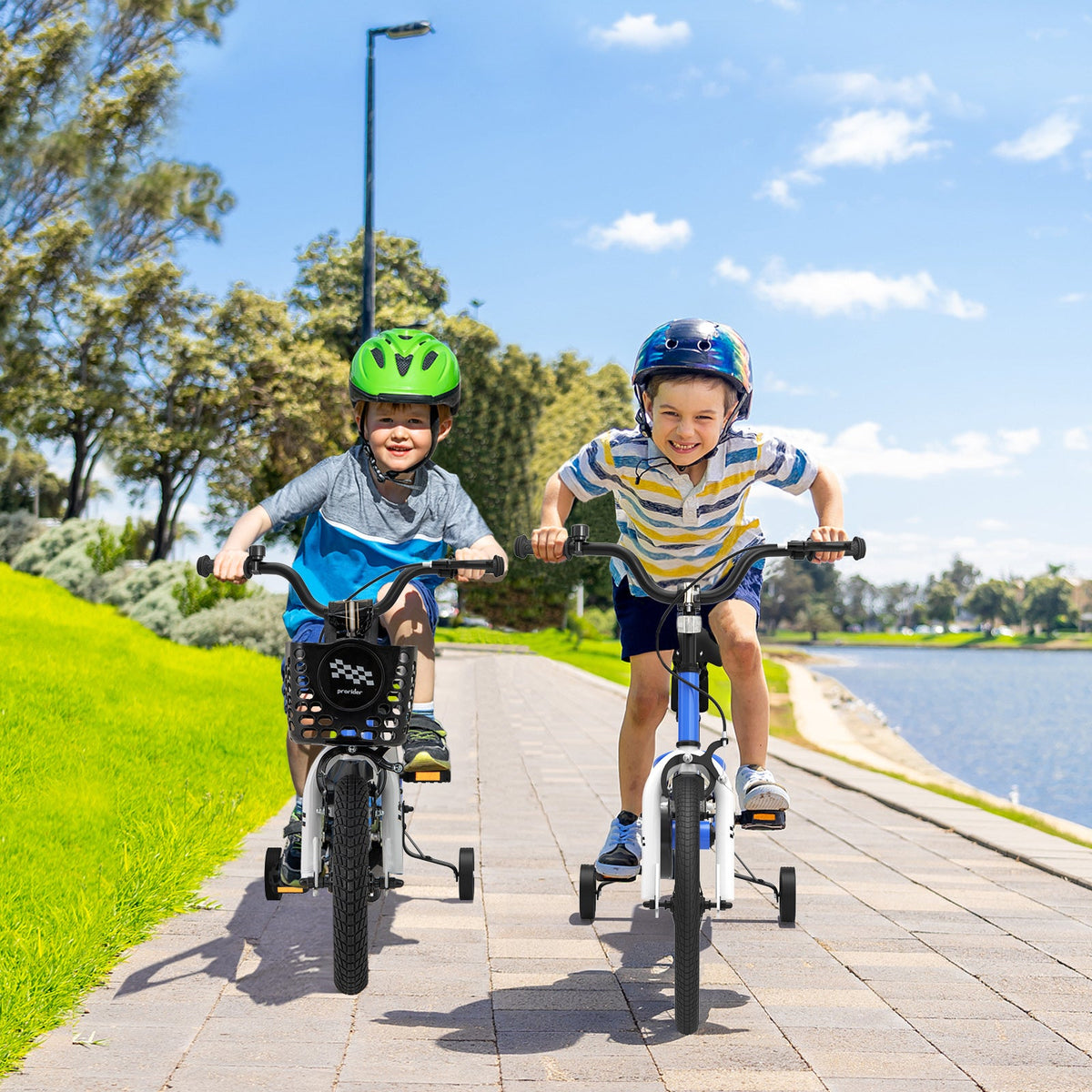 12 Inch Kids Bike Children Bicycle with Training Wheels for 3-4 Years Old