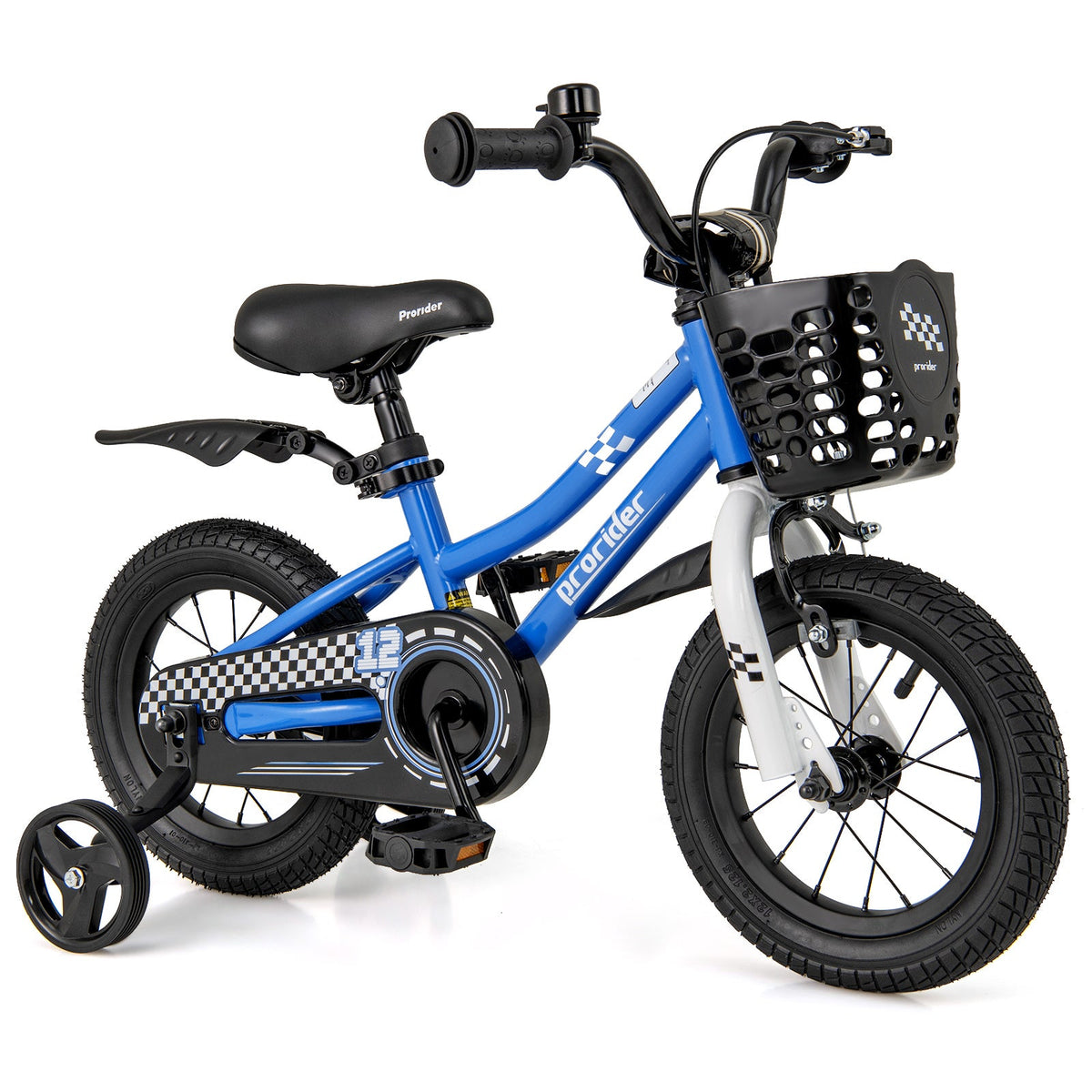 12 Inch Kids Bike Children Bicycle with Training Wheels for 3-4 Years Old
