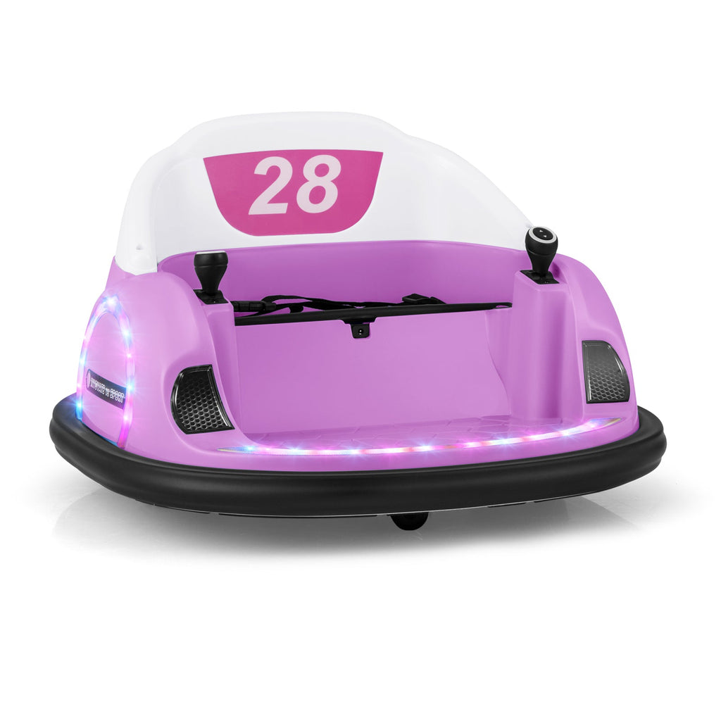 12V Ride On Bumper Car with Remote Control for Toddlers
