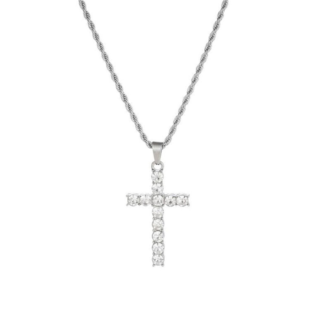 Diamond Pendant Necklace Men's Hip-hop Cold Wind
