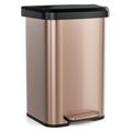 13.2 Gallon Step Trash Can with Soft Close Lid and Deodorizer Compartment