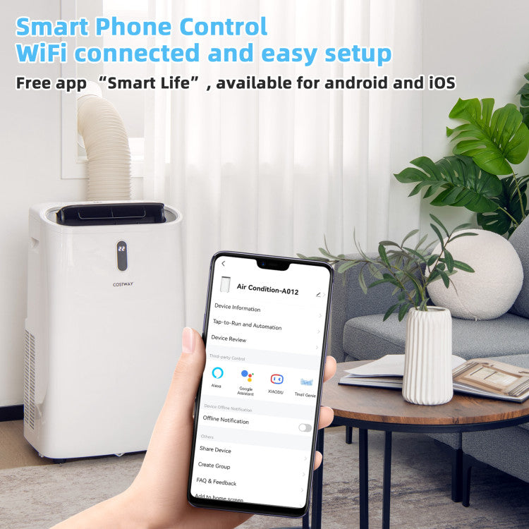 14,000 BTU Smart Portable AC – App & WiFi