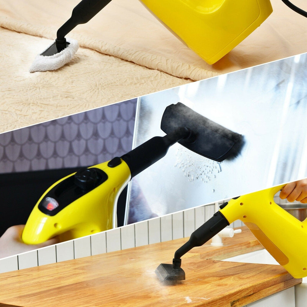 Handheld Steam Cleaner 1400W with 14-Piece Accessory Kit