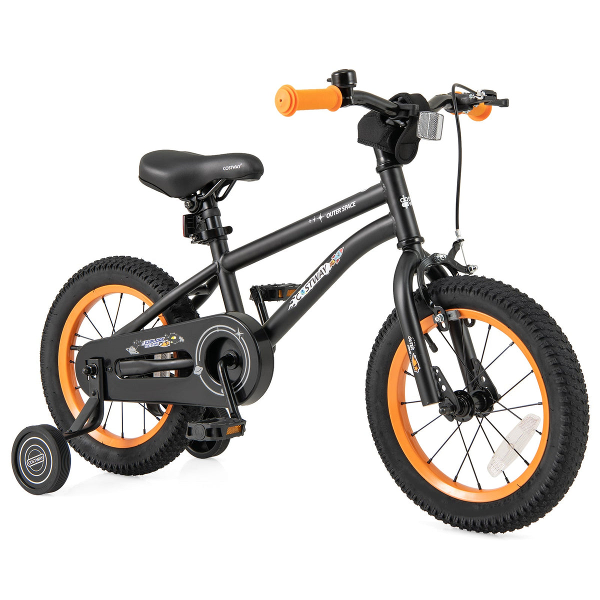 16-Inch Kids Bike Sport Bicycle for 4-7 Years Old with Adjustable Seat and Reflectors-16 inches