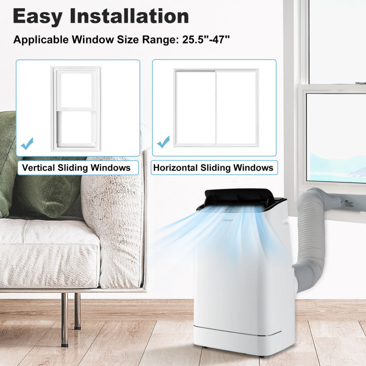 15,000 BTU Smart Portable AC with Heating