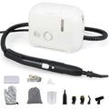 1500W Portable Steam Cleaner with 34 oz Water Tank-White
