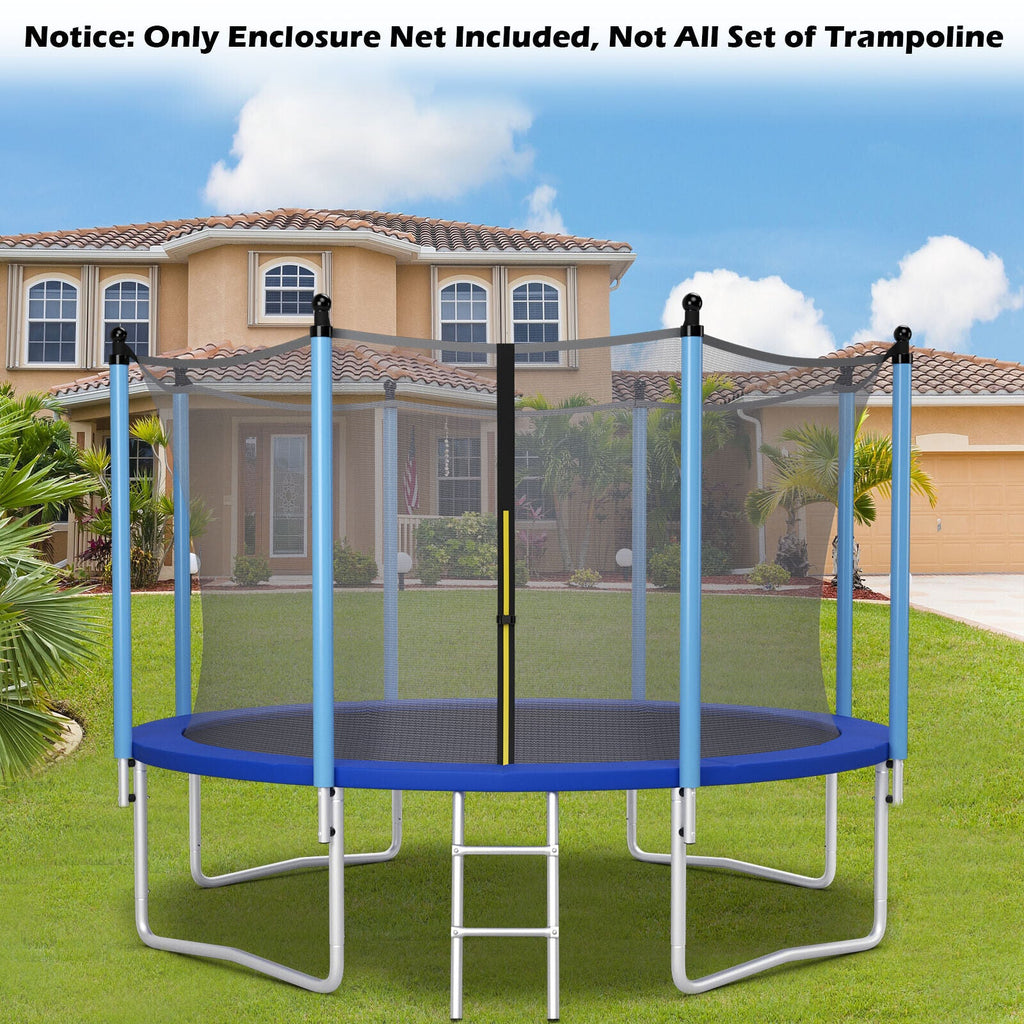 15/16 Feet Trampoline Replacement Safety Net with Adjustable Straps