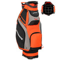 10.5 Inch Golf Stand Bag with 14 Way Dividers and 7 Zippered Pockets