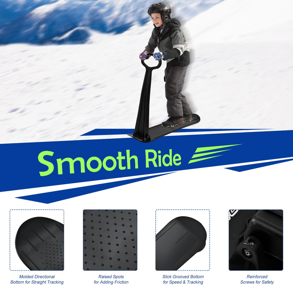 1-Rider Snow Scooter with Grip Handle