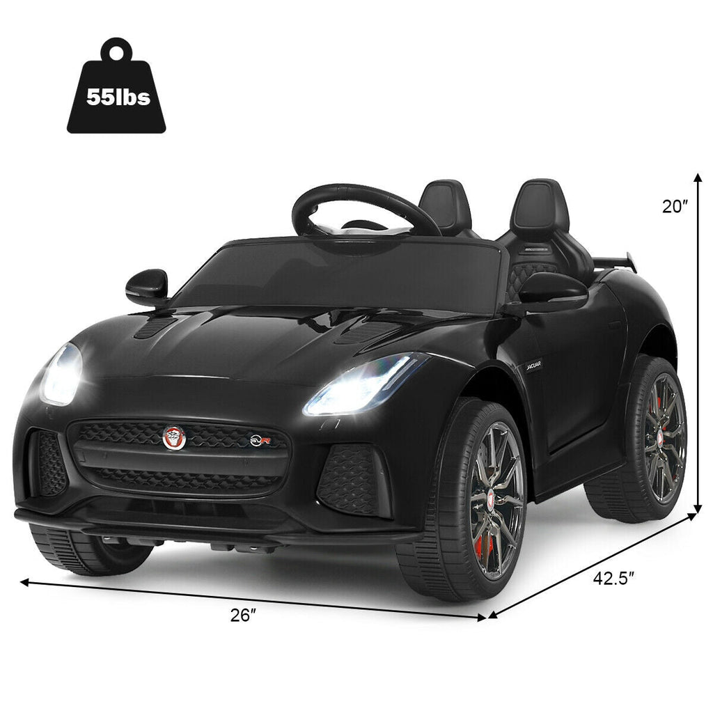12V Jaguar F-Type SVR Licensed Kids Ride On Car
