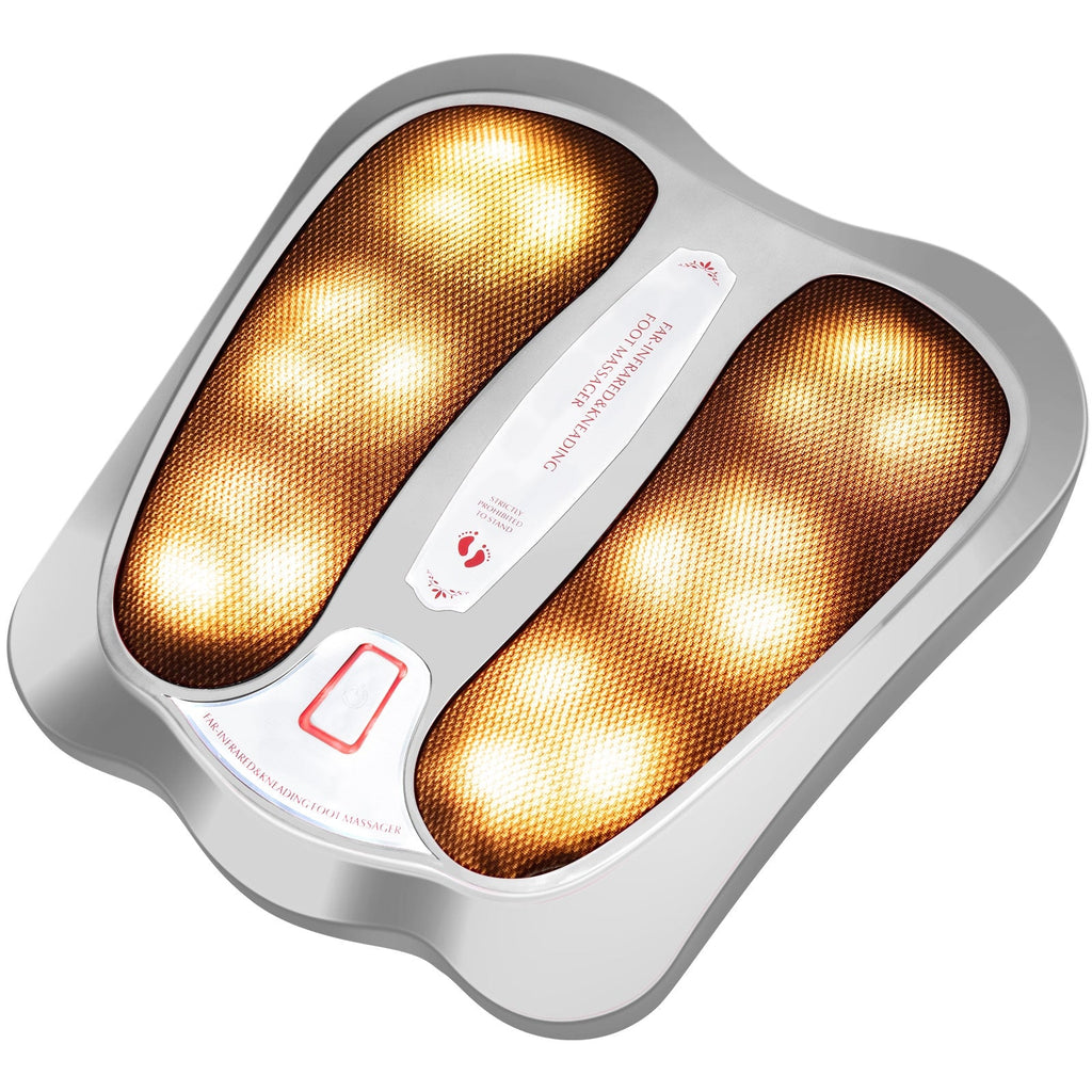 Shiatsu Heated Electric Kneading Foot and Back Massager