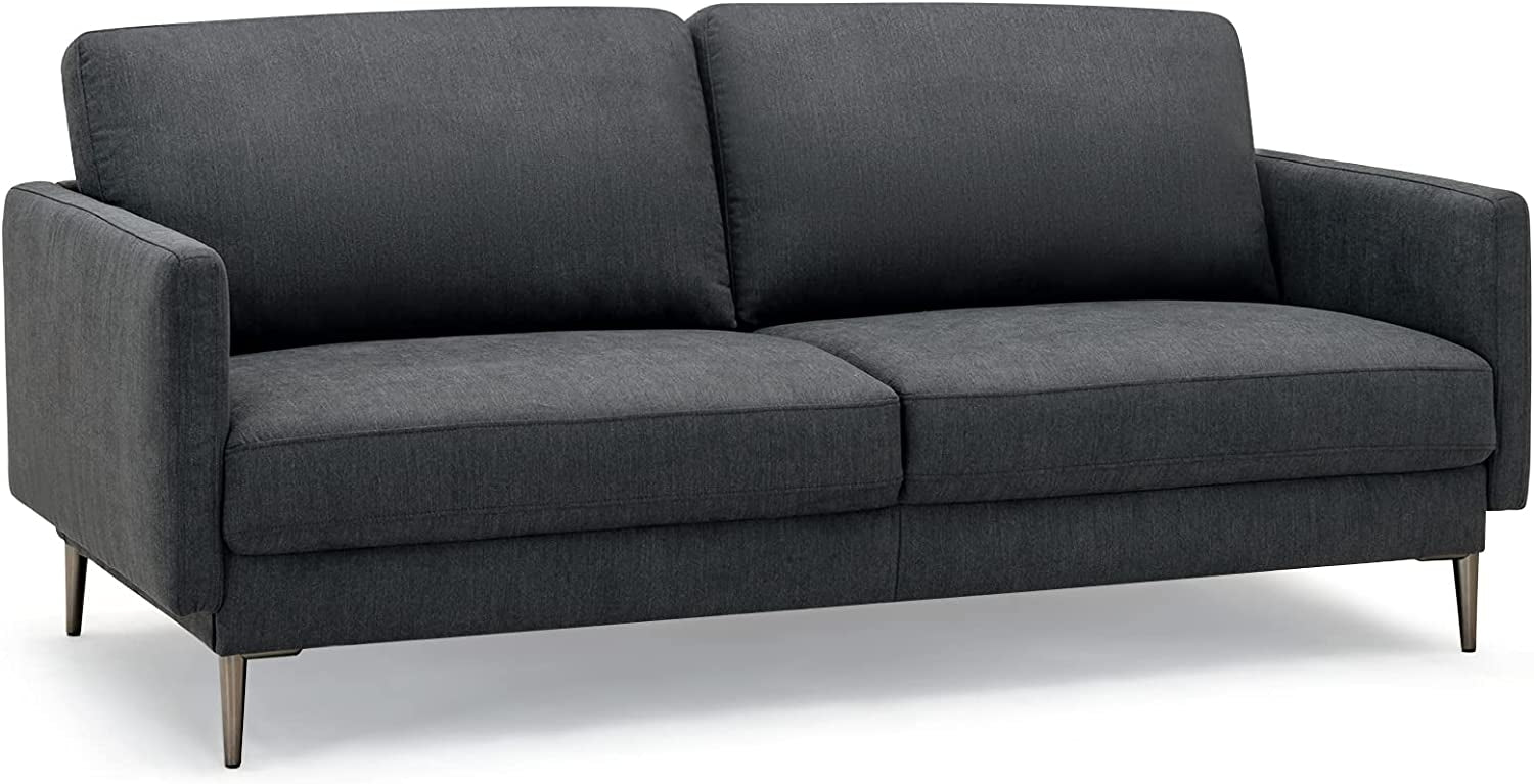 Modern Loveseat with Comfy Backrest Cushions
