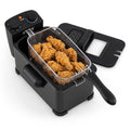 3.2 Quart Electric Stainless Steel Deep Fryer with Timer