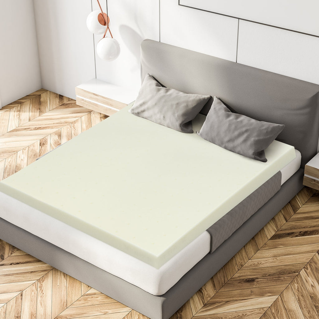 3-Inch Bed Mattress Topper Air Cotton for All Night’s Comfy Soft Mattress Pad