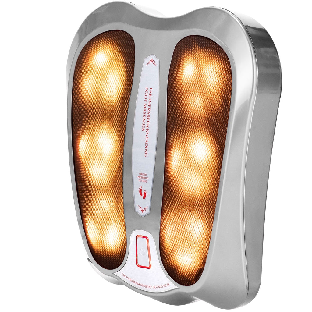 Shiatsu Heated Electric Kneading Foot and Back Massager