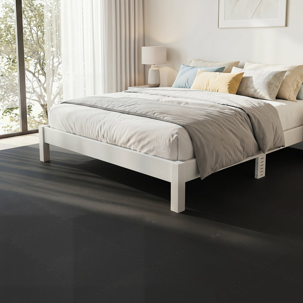 EVA Foam Floor Tiles 54-Pack with Borders and Non-Slip Surface