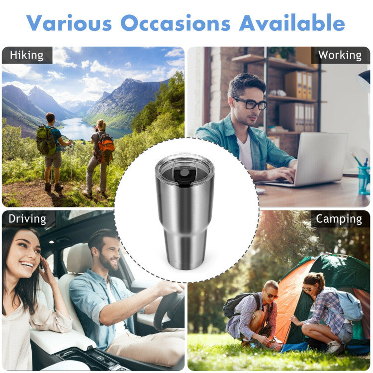 Travel Mug Double Wall Stainless Steel