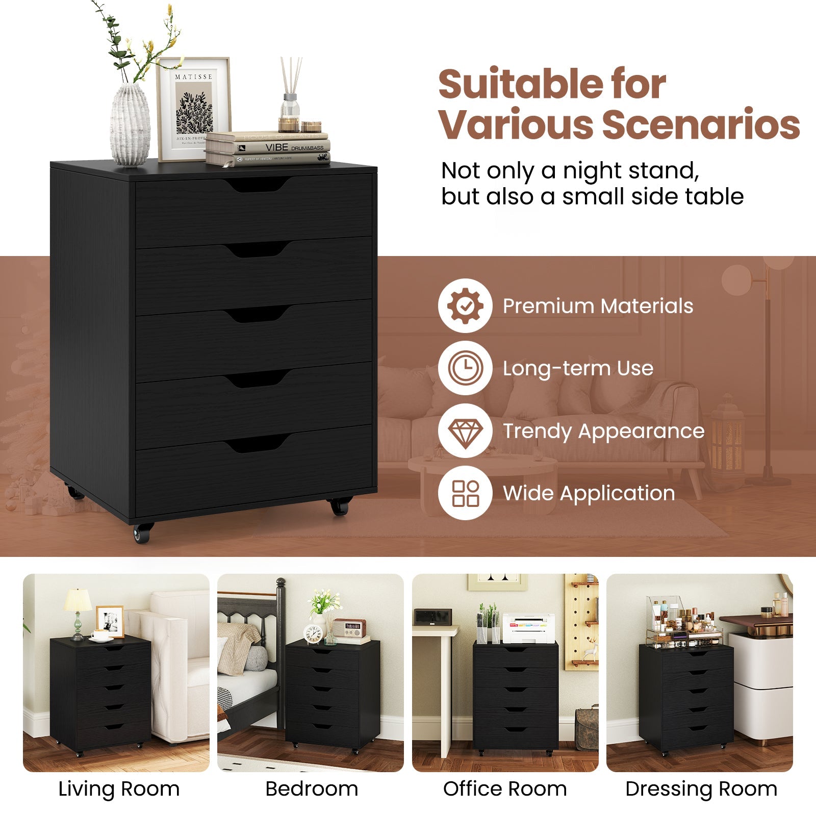 5 Drawer Mobile