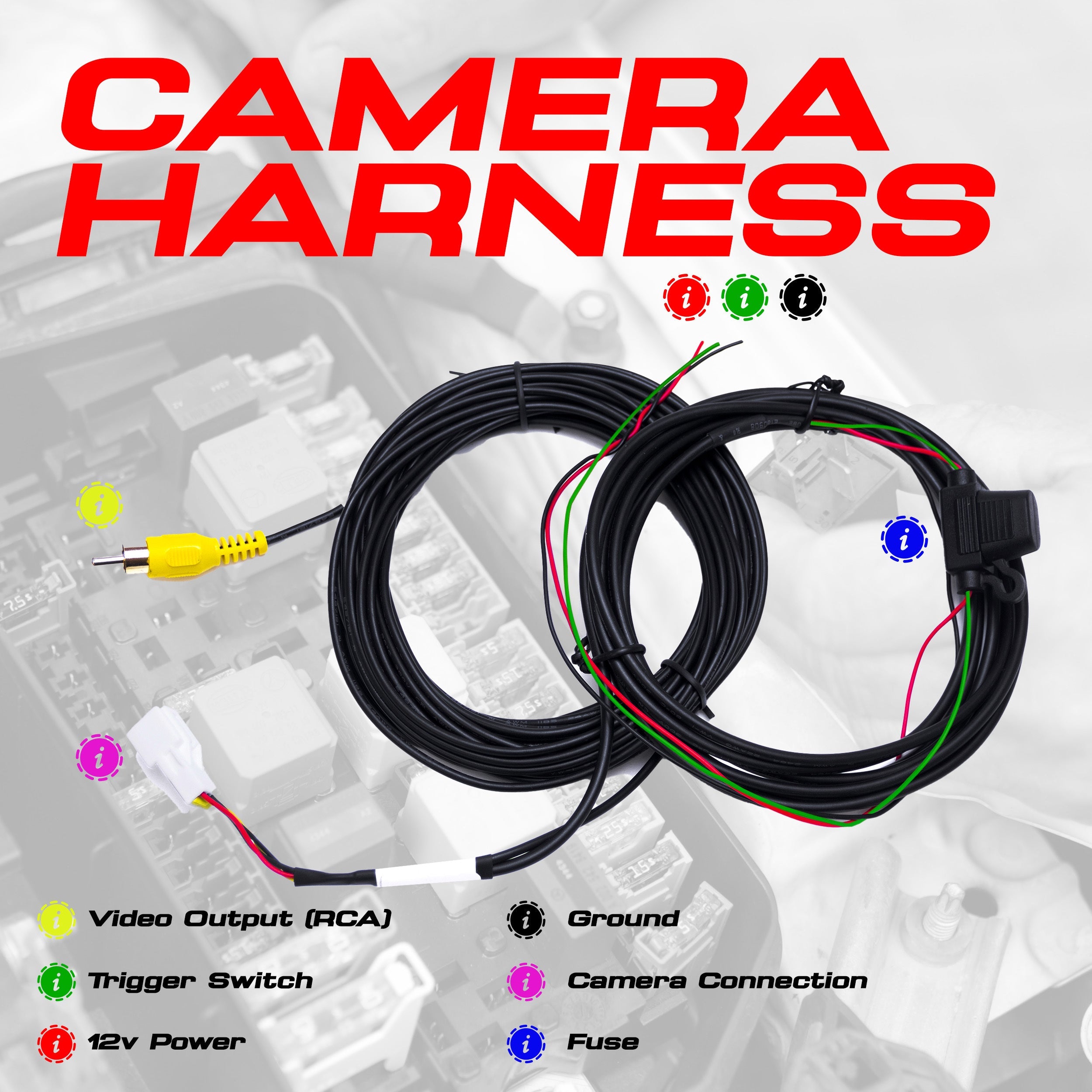 Chevrolet Silverado/GMC Sierra (1999-2006) Black Replacement Tailgate Bezel with Backup Camera
