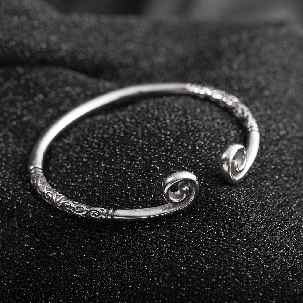 Stainless Steel Sun Wukong Tightening Band Bracelet For Men