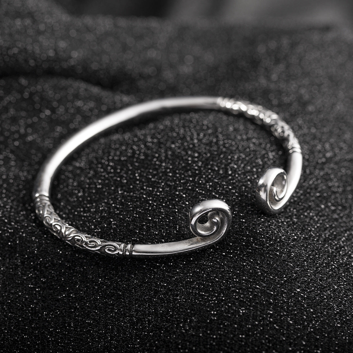 Stainless Steel Sun Wukong Tightening Band Bracelet For Men