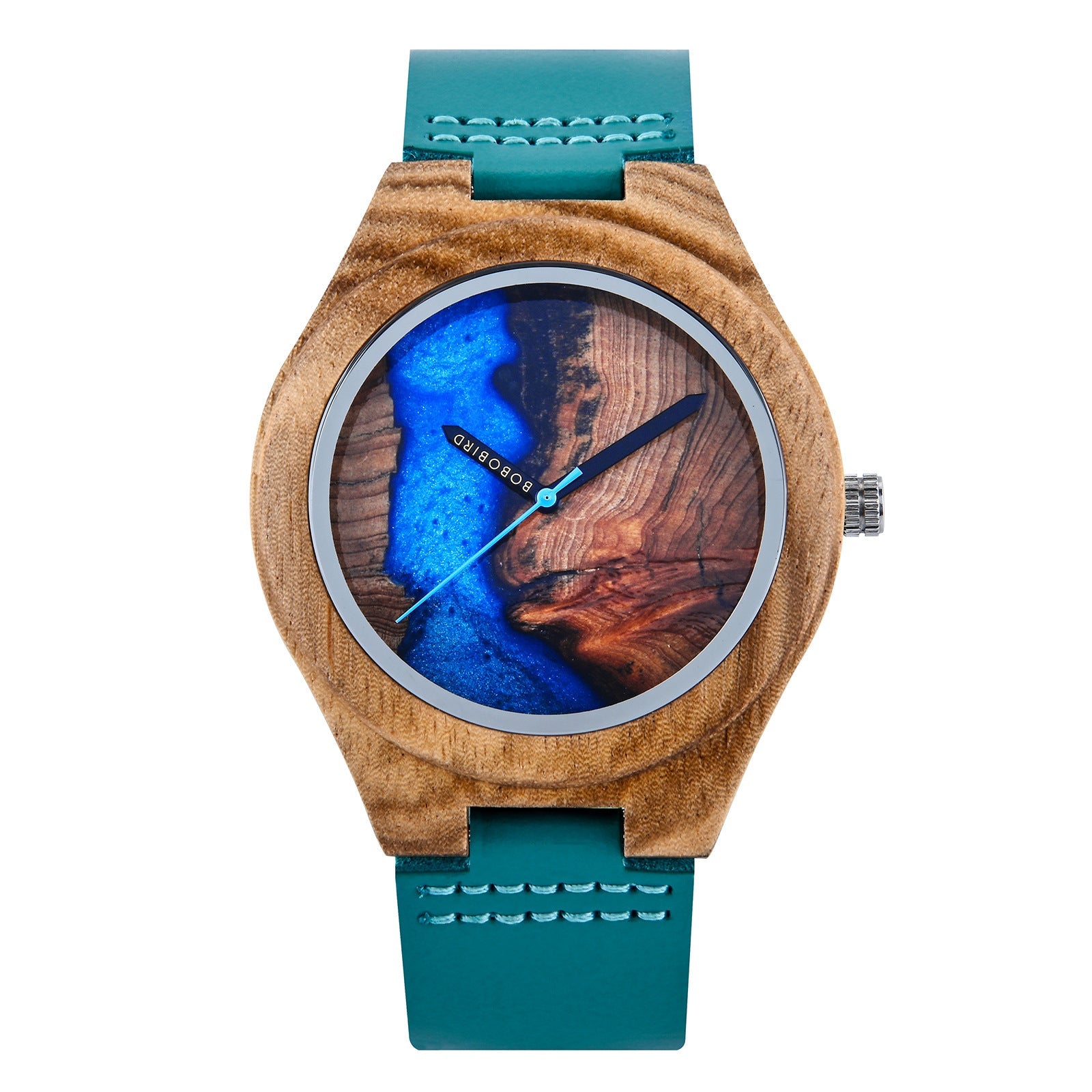 New Resin And Wood Vintage Watch