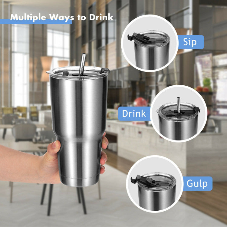 Travel Mug Double Wall Stainless Steel