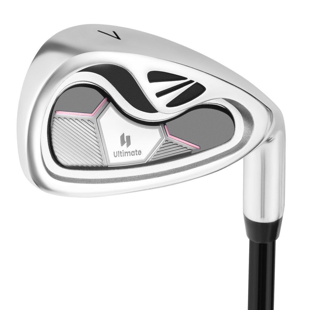 #7 Iron Single Golf Club for Women with Graphite Shaft and Headcover