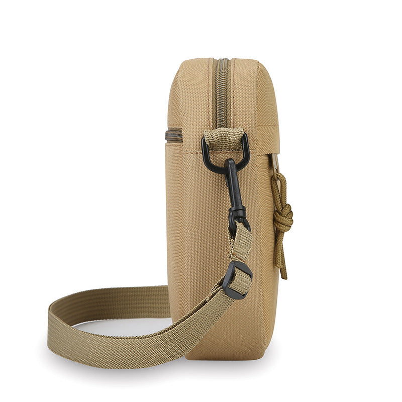 Simple Men's Bag Solid Color Single-shoulder Mini Casual