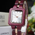 Wooden Wooden Watch Womens Three-Color Quartz Watch