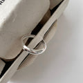 Korean Simple Minimalist Smooth Ring For Women, INS Trendy Cool Style, Adjustable Open Band