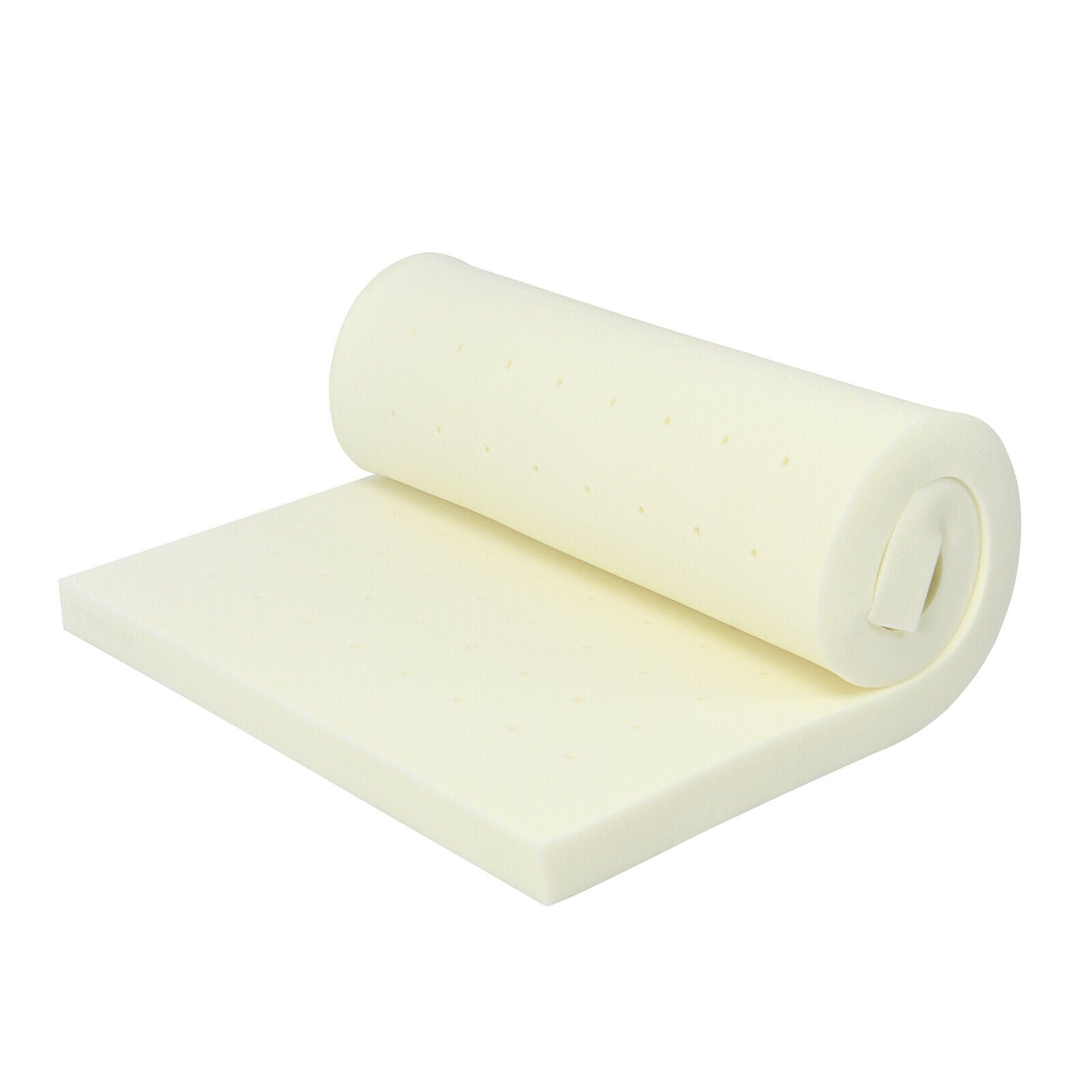 3-Inch Bed Mattress Topper Air Cotton for All Night’s Comfy Soft Mattress Pad