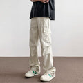 Men's Fashionable Casual Outdoor Loose Straight-Leg Pants