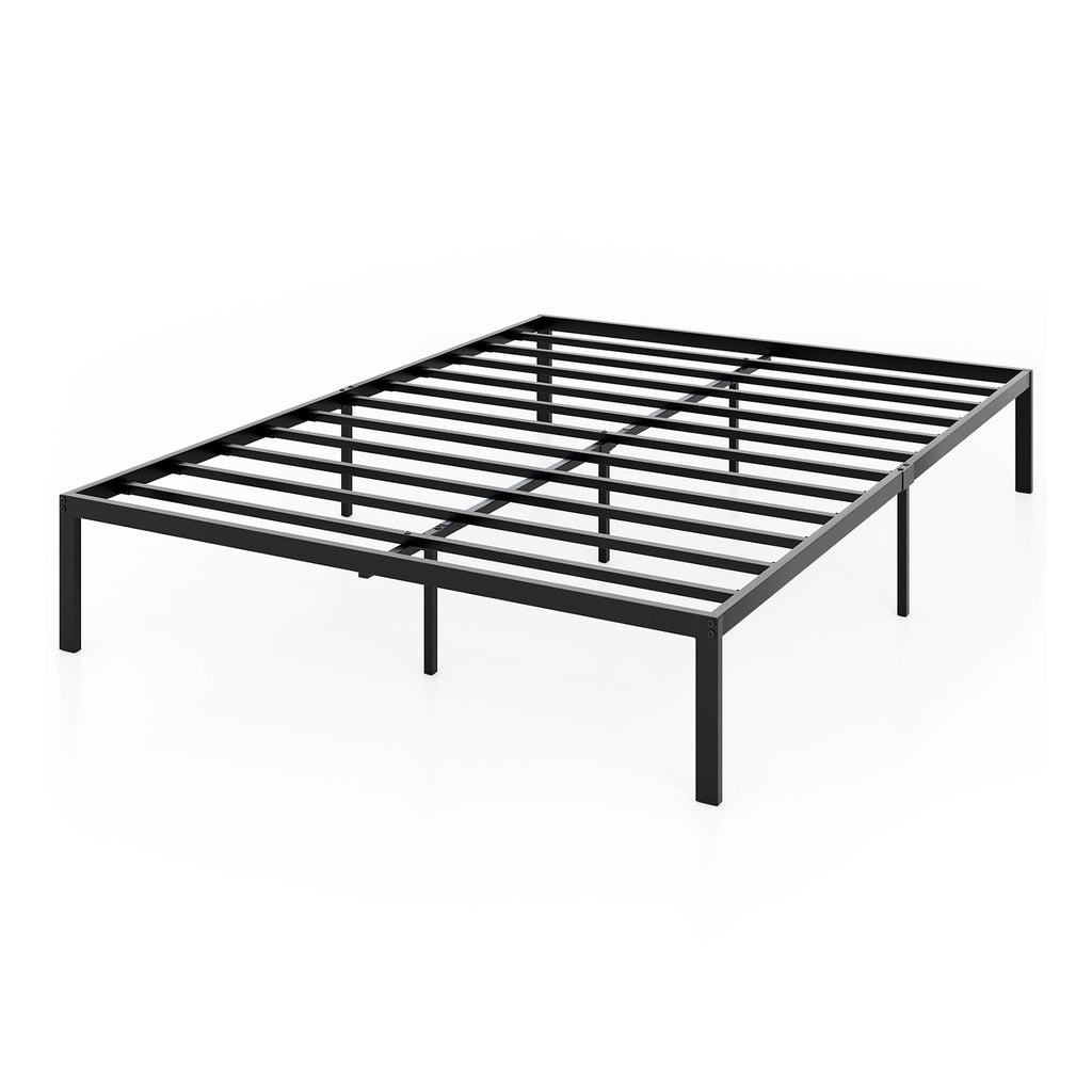 Full/Queen/King Size Metal Bed Frame Heavy Duty Support Slats Mattress Foundation