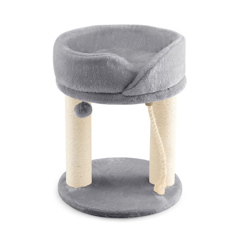 Cat Climbing Tree with Plush Perchs and Scratching Post
