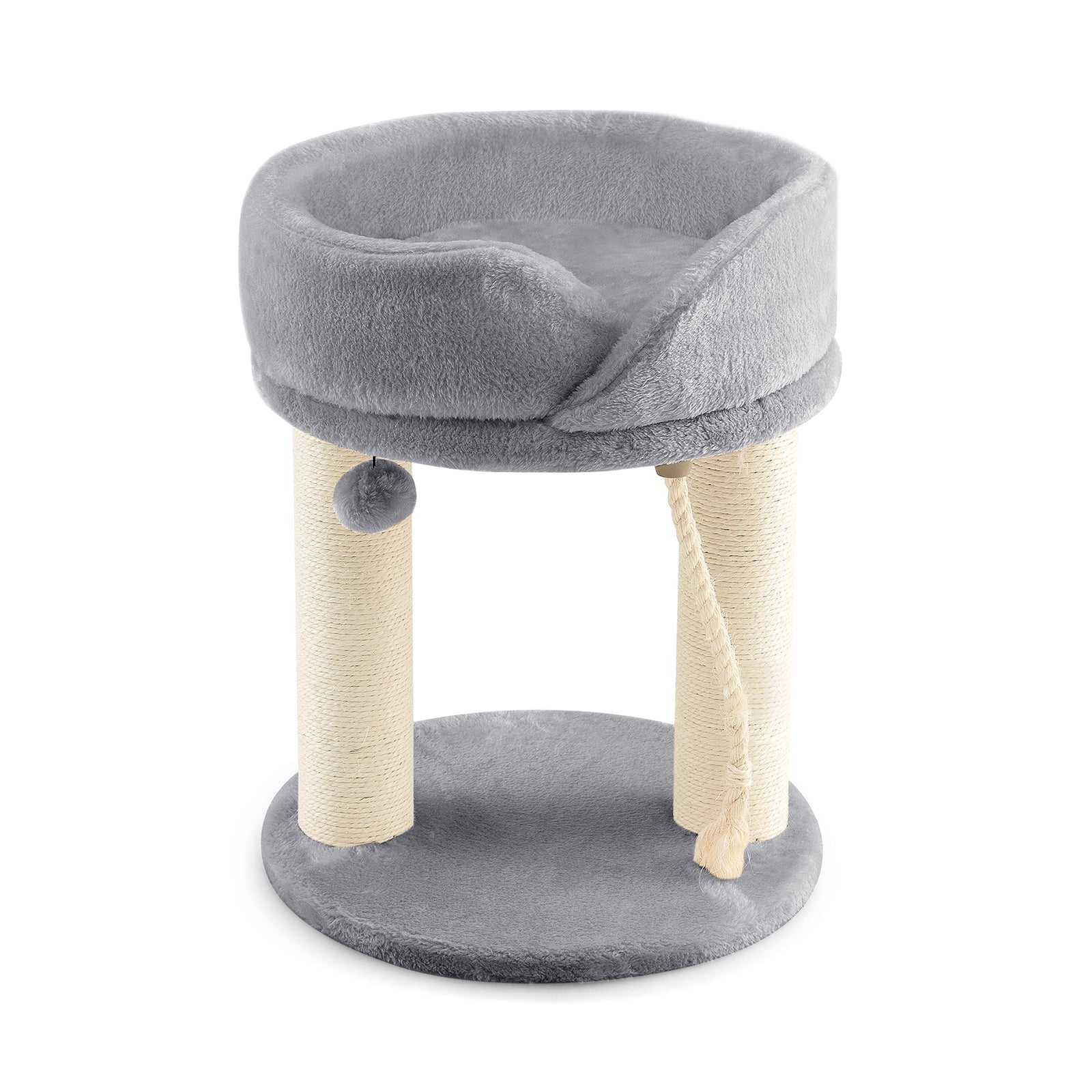 Cat Climbing Tree with Plush Perchs and Scratching Post